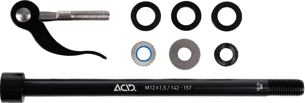 142-157 mm thru axle for bicycle trailers