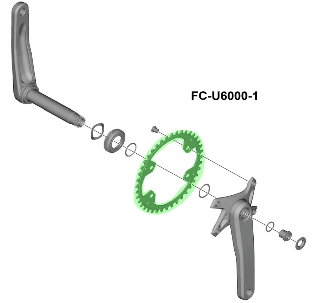 Ingranaggio CUES FC-U8000-1 a 9/10/11 velocità