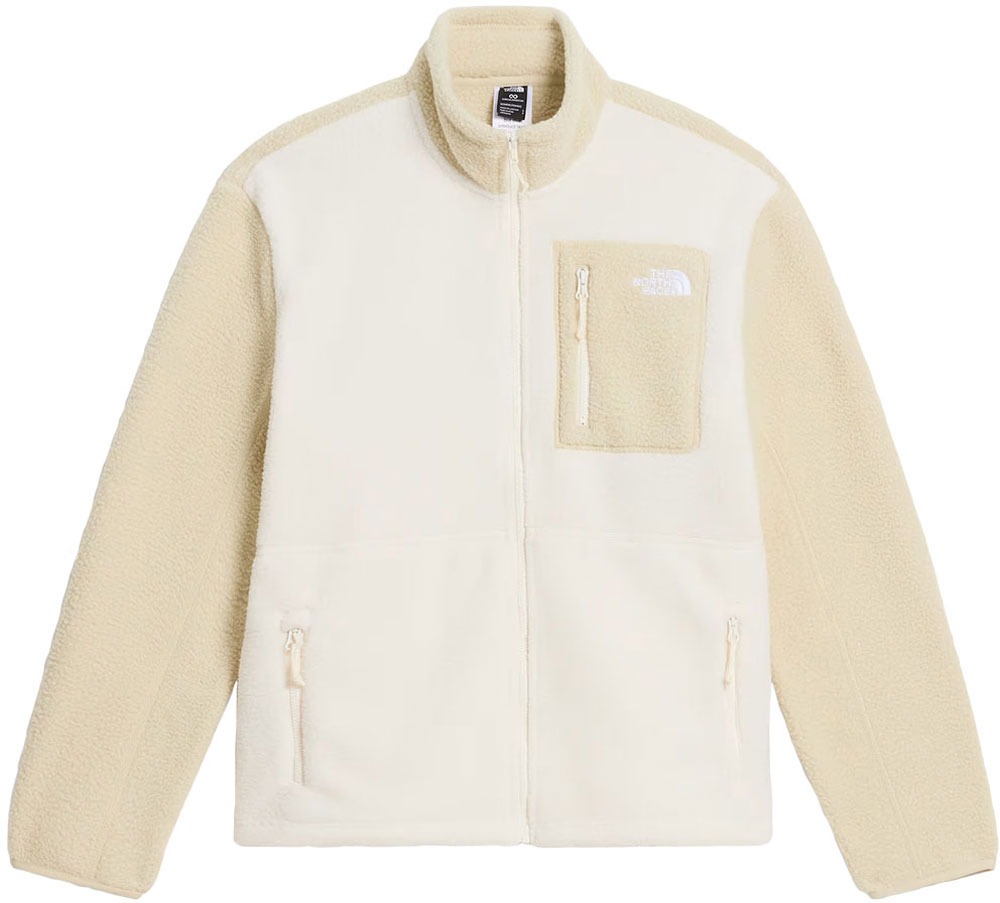 Yumiori Full Zip - Veste polaire pour femme, couleur White Dune
