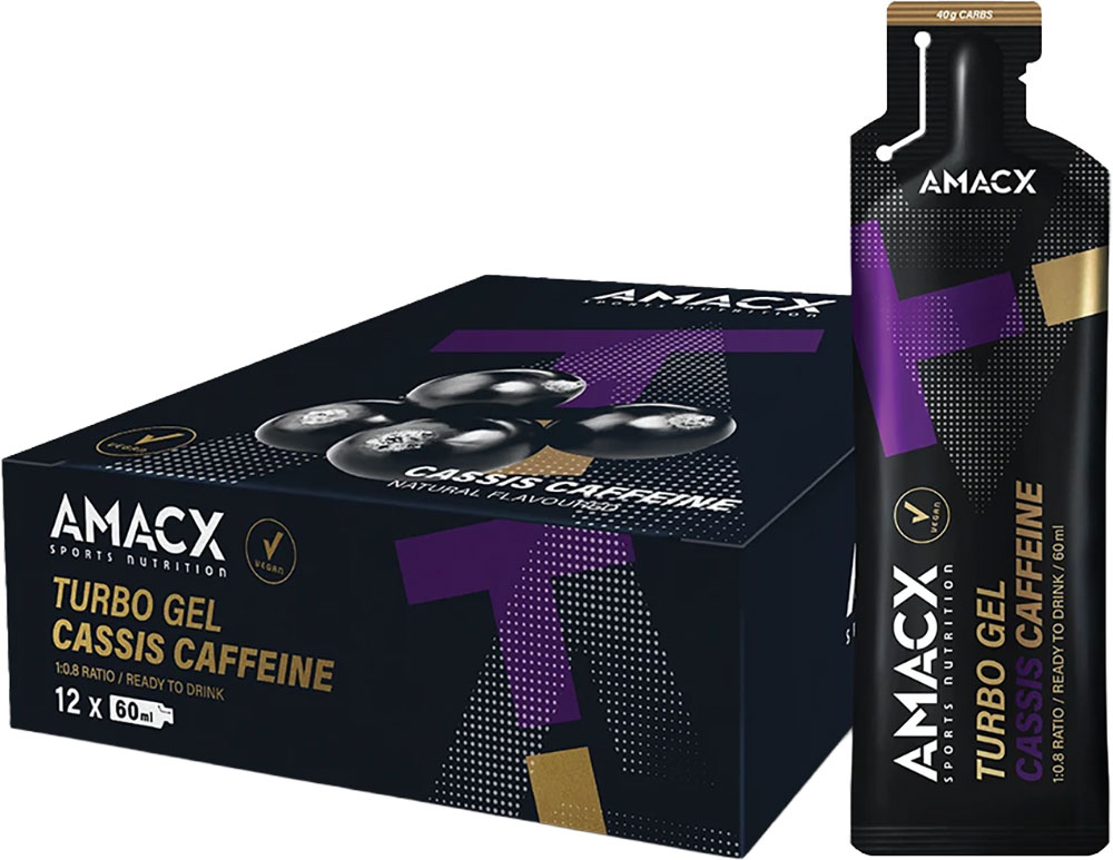 Turbo Gel mit Koffein 12er box