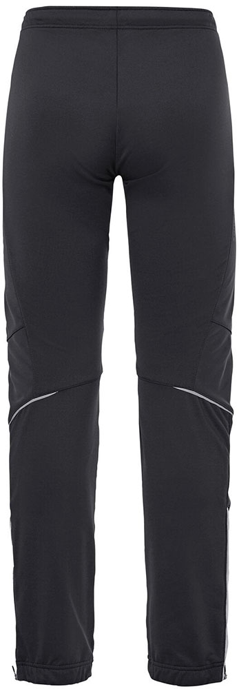 Wintry V - Pantalones softshell para mujer, negro/negro