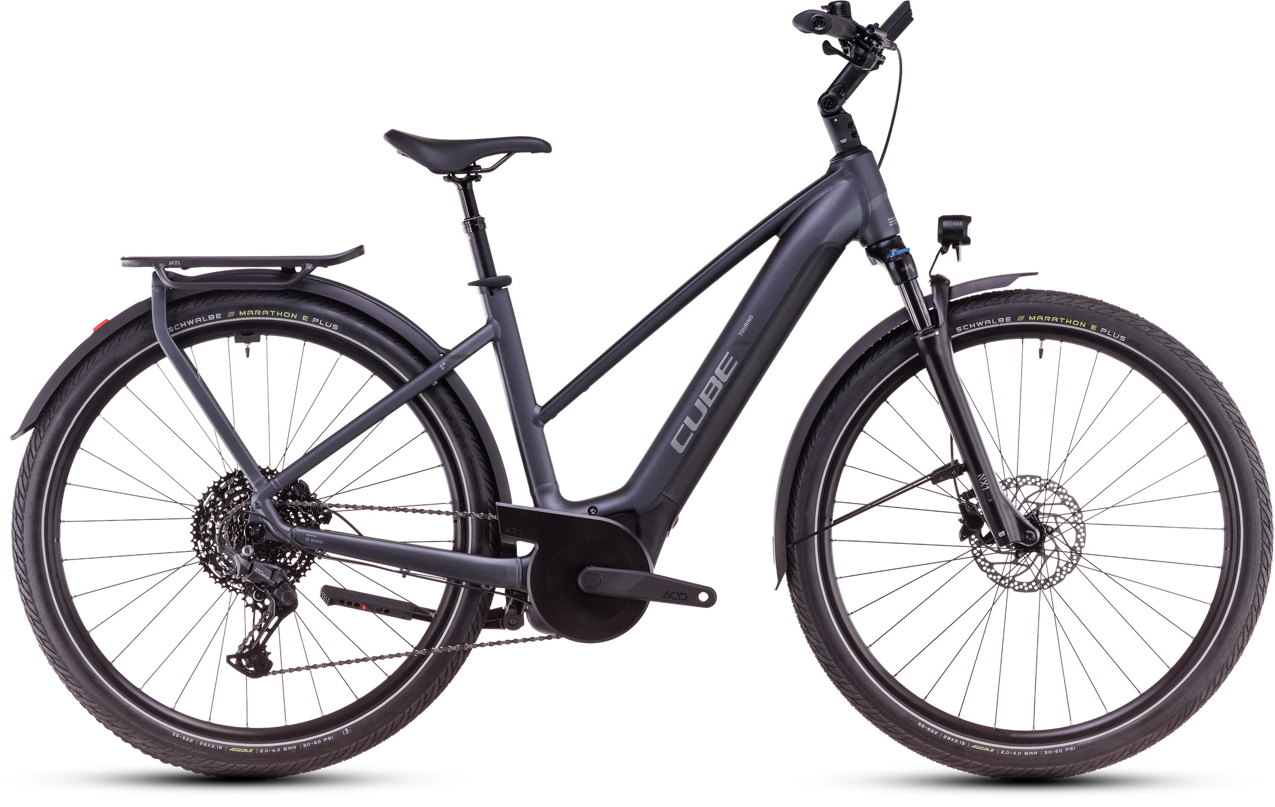 Touring Hybrid Pro 625 Lady metallicgrey´n´chrome (Neuware mit Lackfehler) 