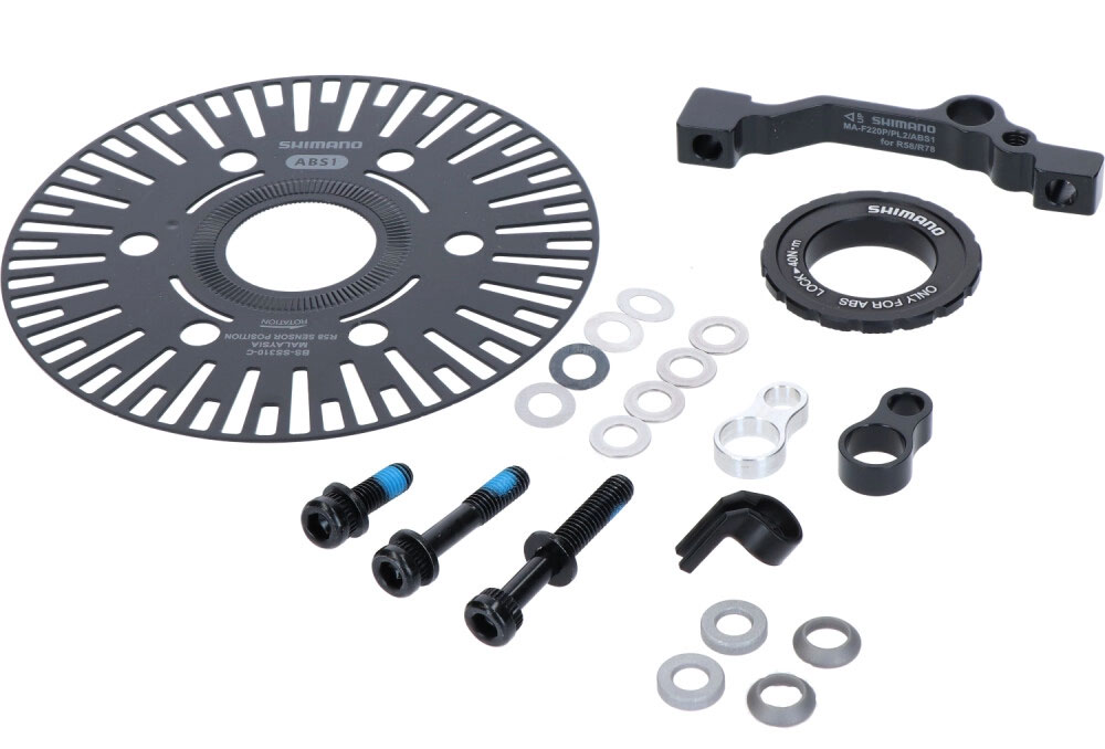 BS-SS310-C Disco sensor Post-Mount Centre-Lock + juego de soportes para ABS Bosch