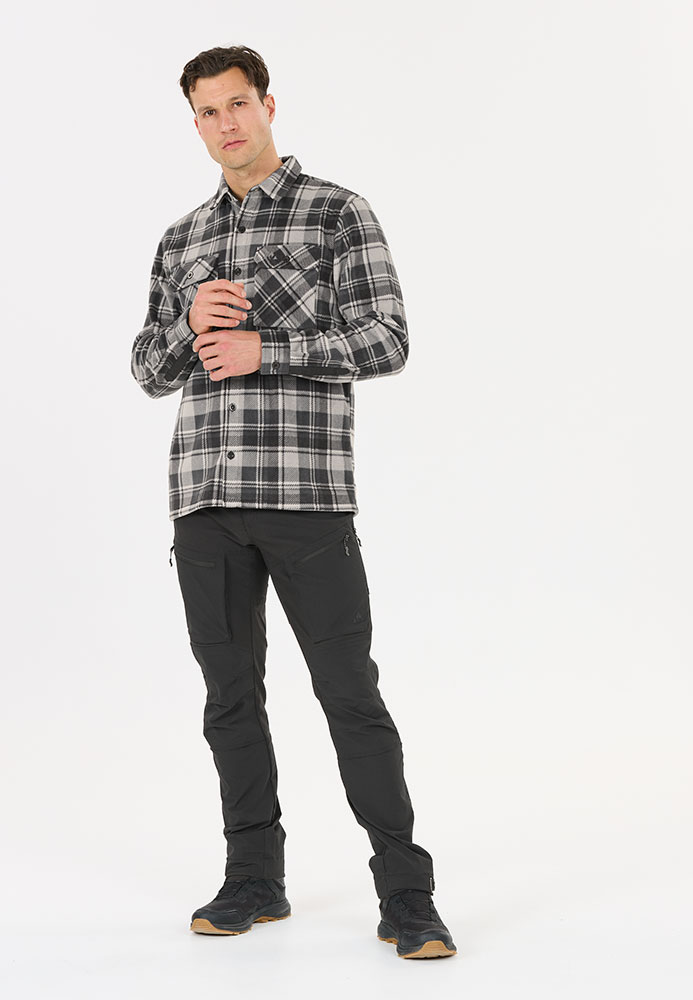 Astrali Checked – Turbulence Fleece Top