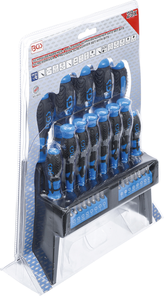 BGS technic 6825_09 Schraubendreher-Satz mit Bits-Sortiment 29-teilig.jpg