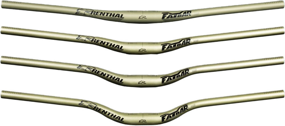 Renthal V3 Fatbar Lite Riser 35mm Handlebar Handlebar - 35.0 Riser
