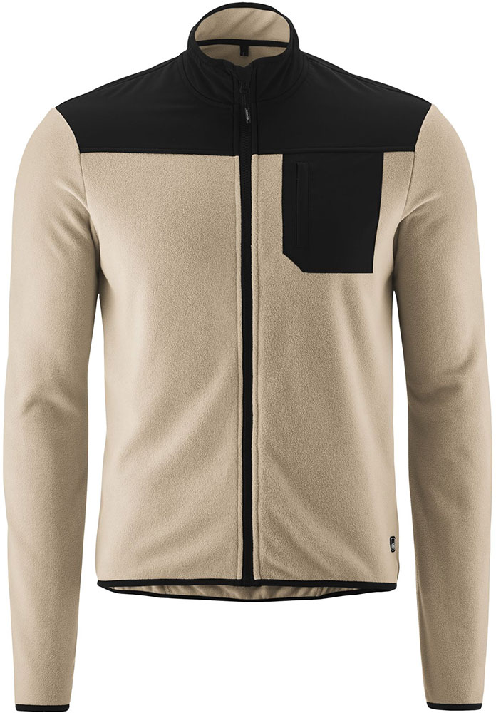Gonso Adventure Fleece - Shirt lange mouw Jonesboro Cream