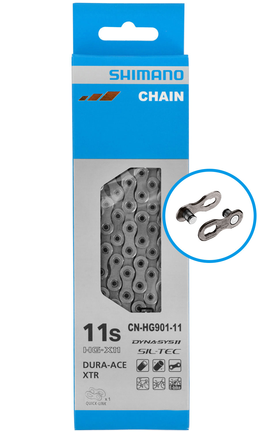 Shimano XTR / Dura-Ace Chain CN-HG901 11-speed 116 links Chain 11