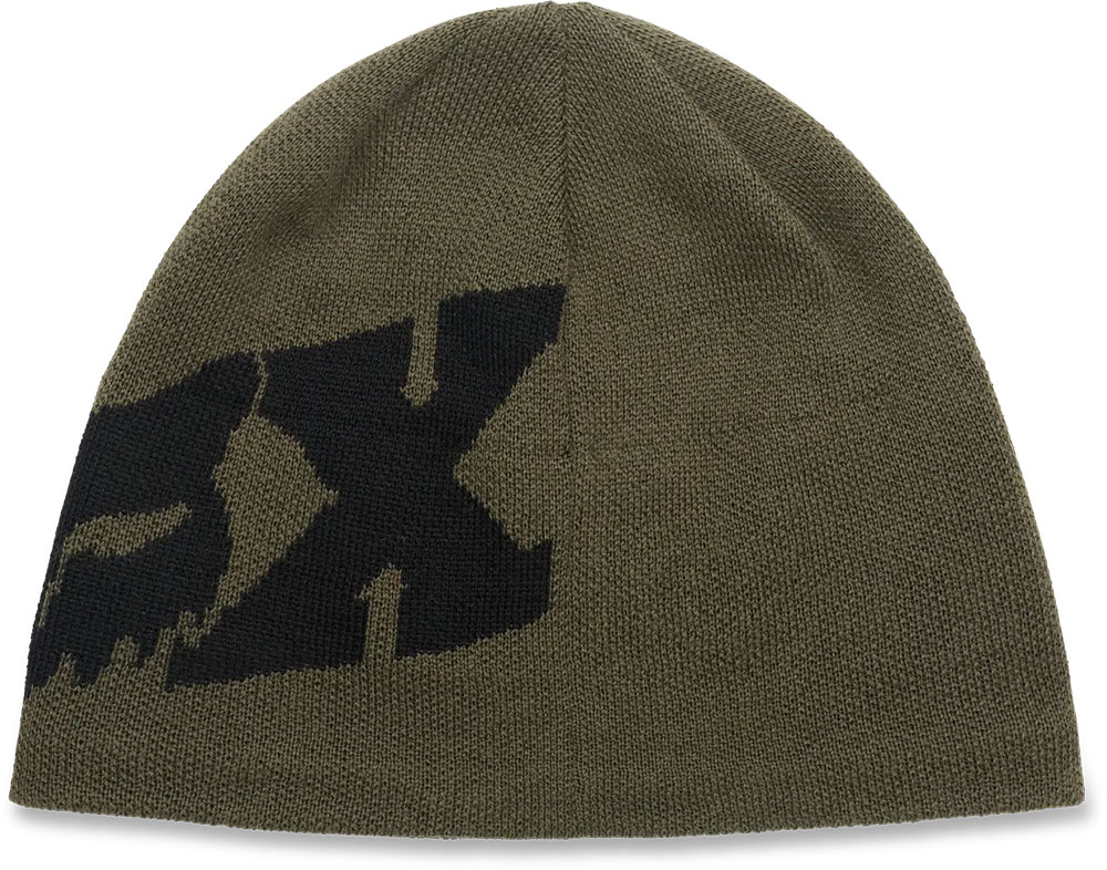 x Jacquard Fox Head - Casquette vert olive