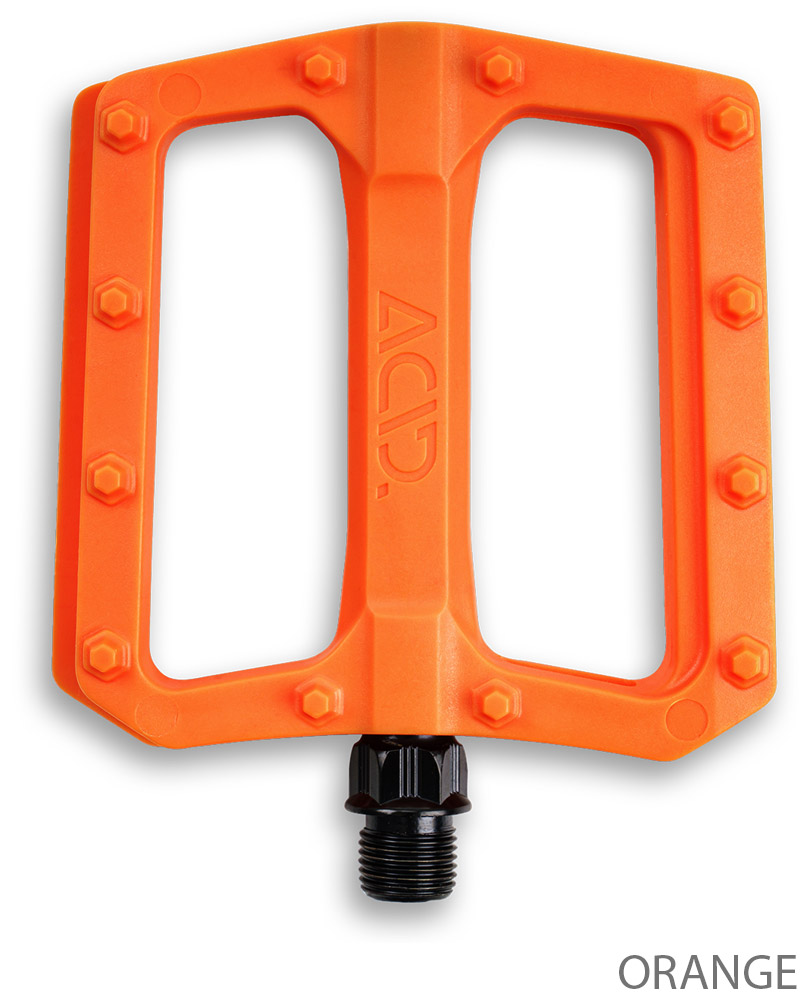 coppia pedali mtb flat f22 arancio HOPE flat bici pedali coppia pedali mtb flat f22 arancio HOPE flat bici pedali