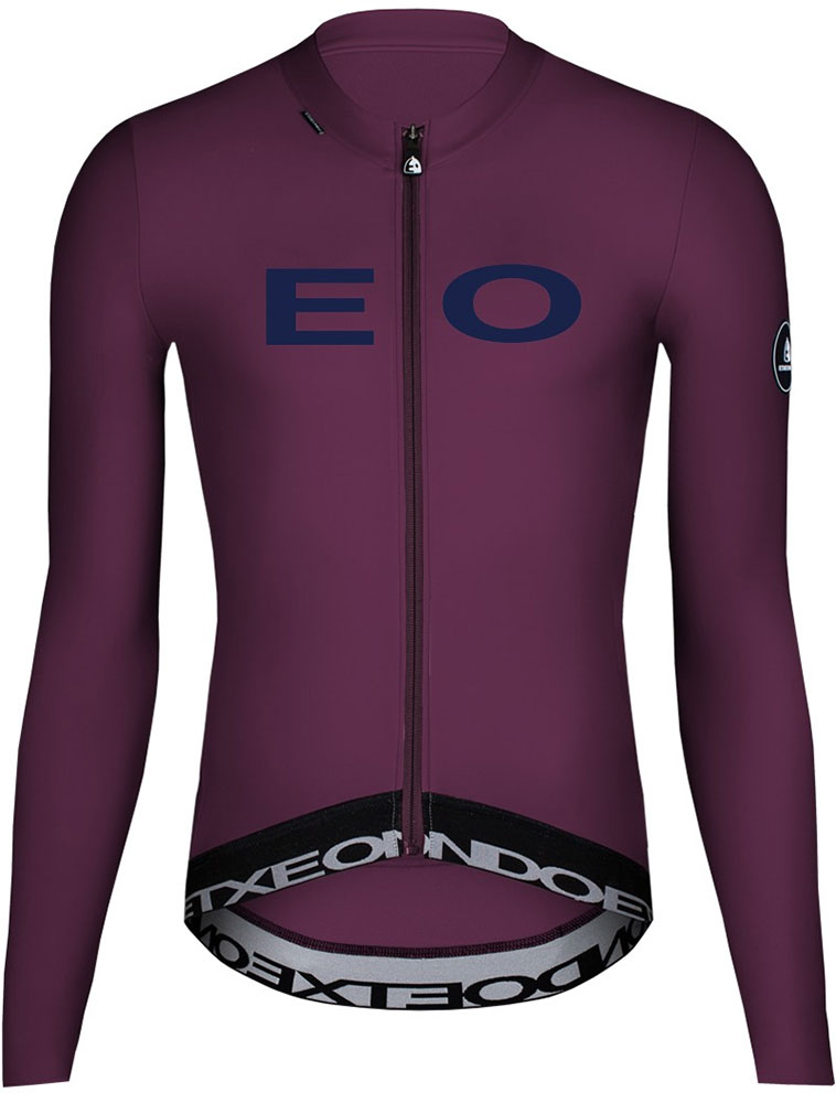 Maglia a maniche lunghe Bask Thermo, colore Wine