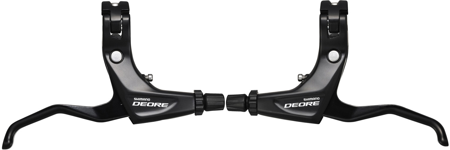 Vブレーキ左右セット SHIMANO DEORE BL-T610 BR-T610 Shimano DEORE BL-T610 Brake Lever Set V-Brake levers | Bike-Discount