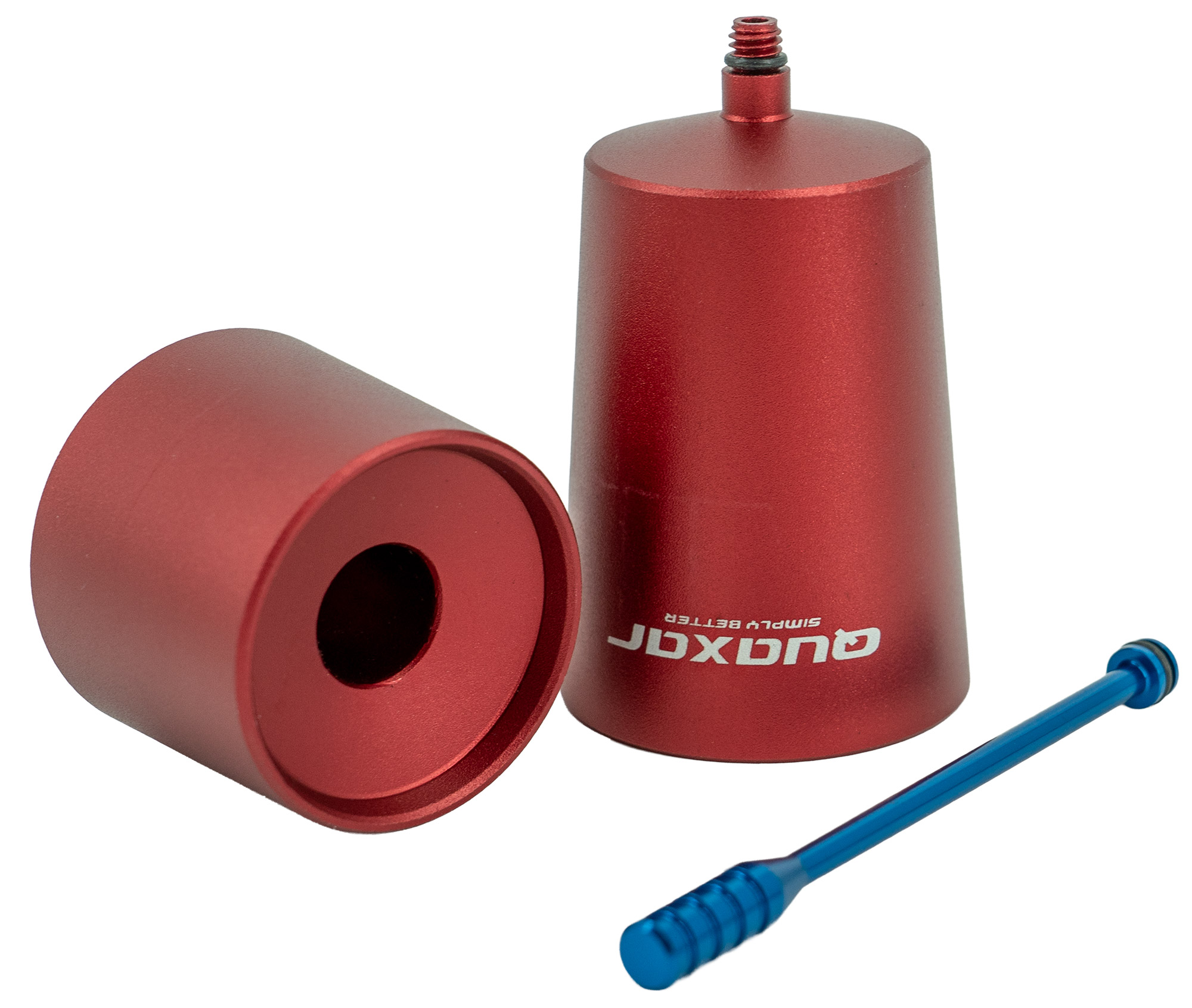 Set di sfiato in alluminio / Unità a imbuto con filettatura M5/M6/M7