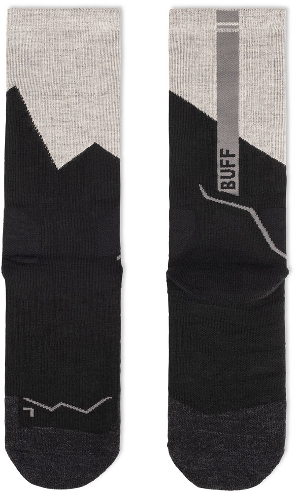 Merino Midweight Crew - skarpety trekkingowe czarne