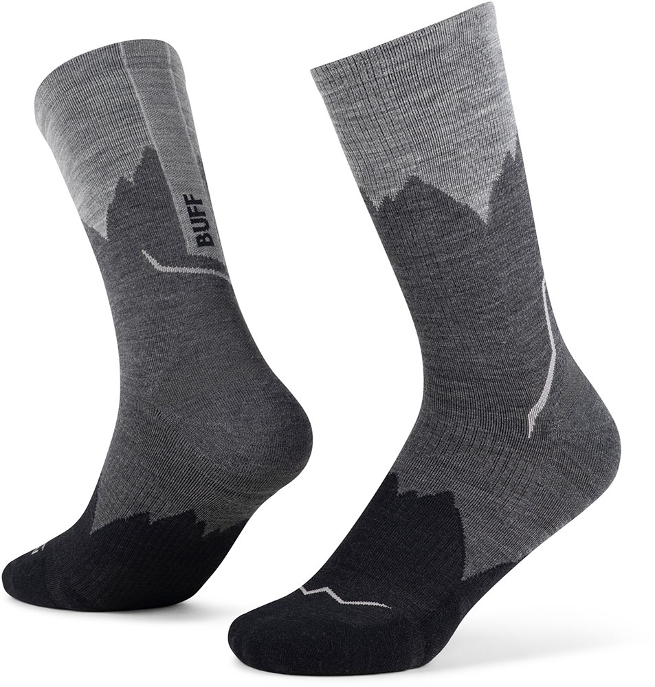 Merino Lightweight Crew - Trekkingsocken Black