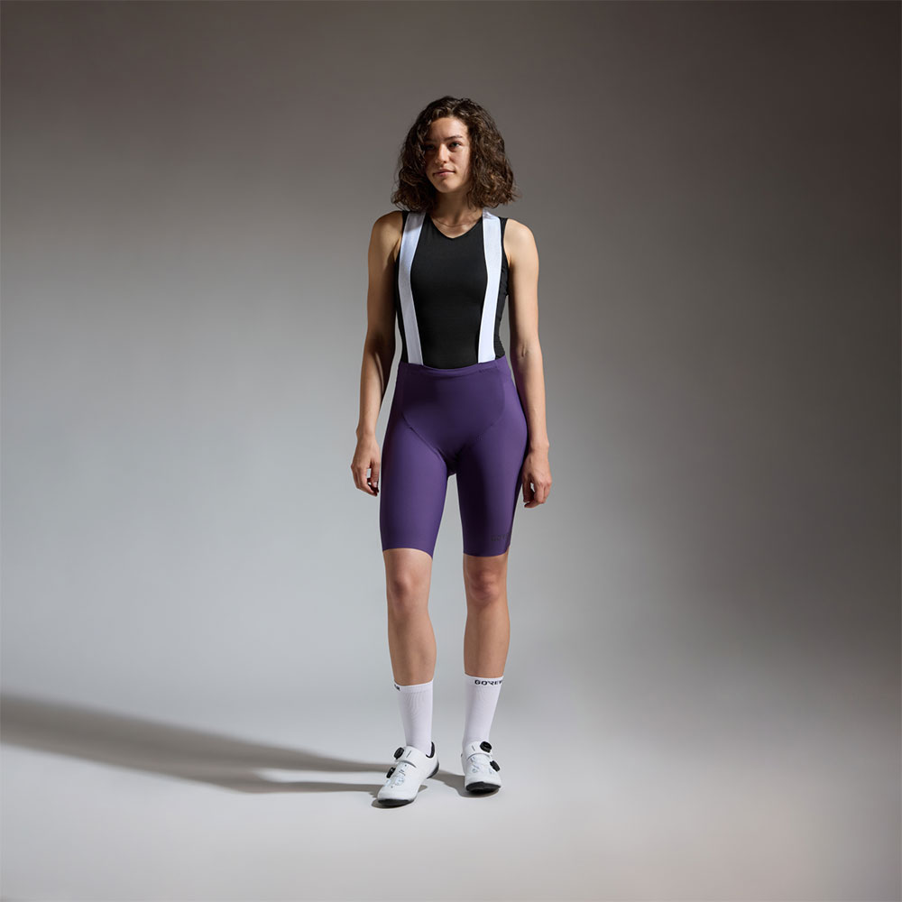 Distance 3.0 - Culotte con tirantes para mujer con acolchado
