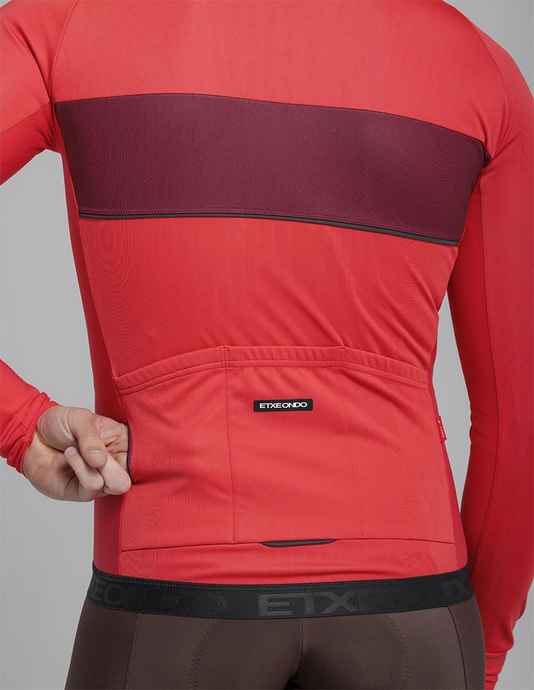 76 Pro Gore-Tex Windstopper - Giacca antivento Watermelon Red/Maroon