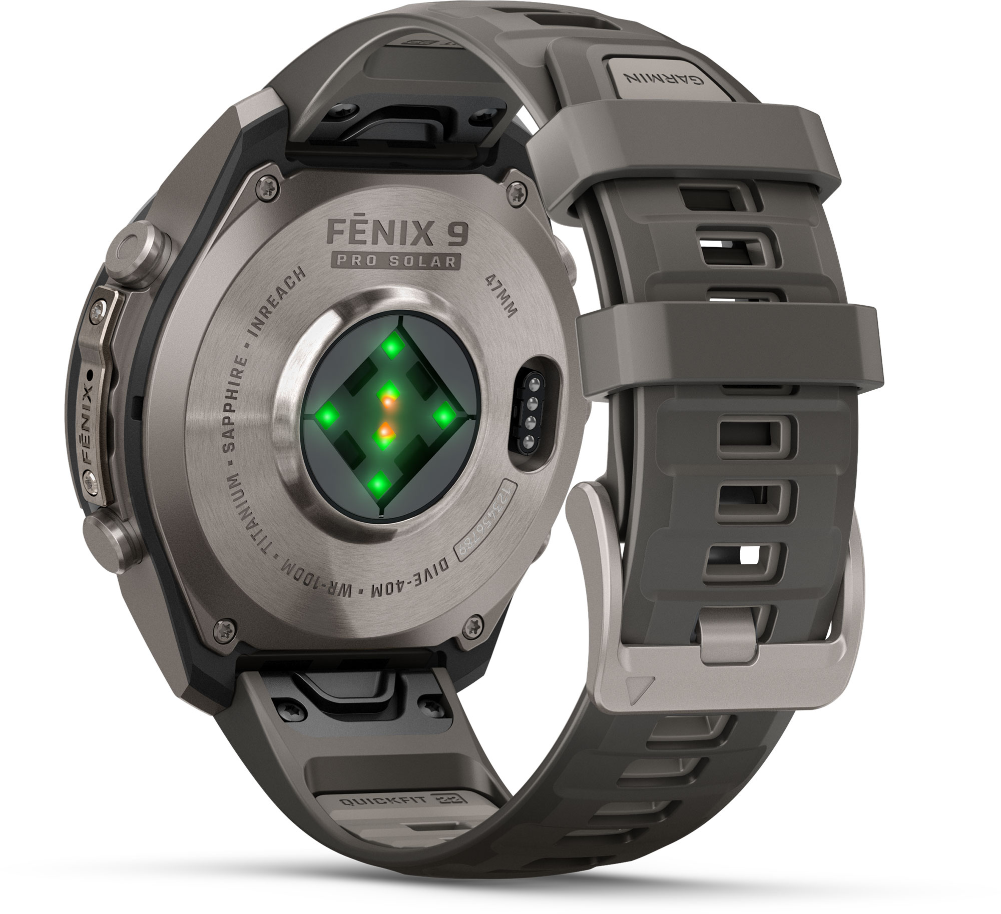 Fenix 9 Pro - inReach® 47 mm Solar - GPS Multisport Smartwatch