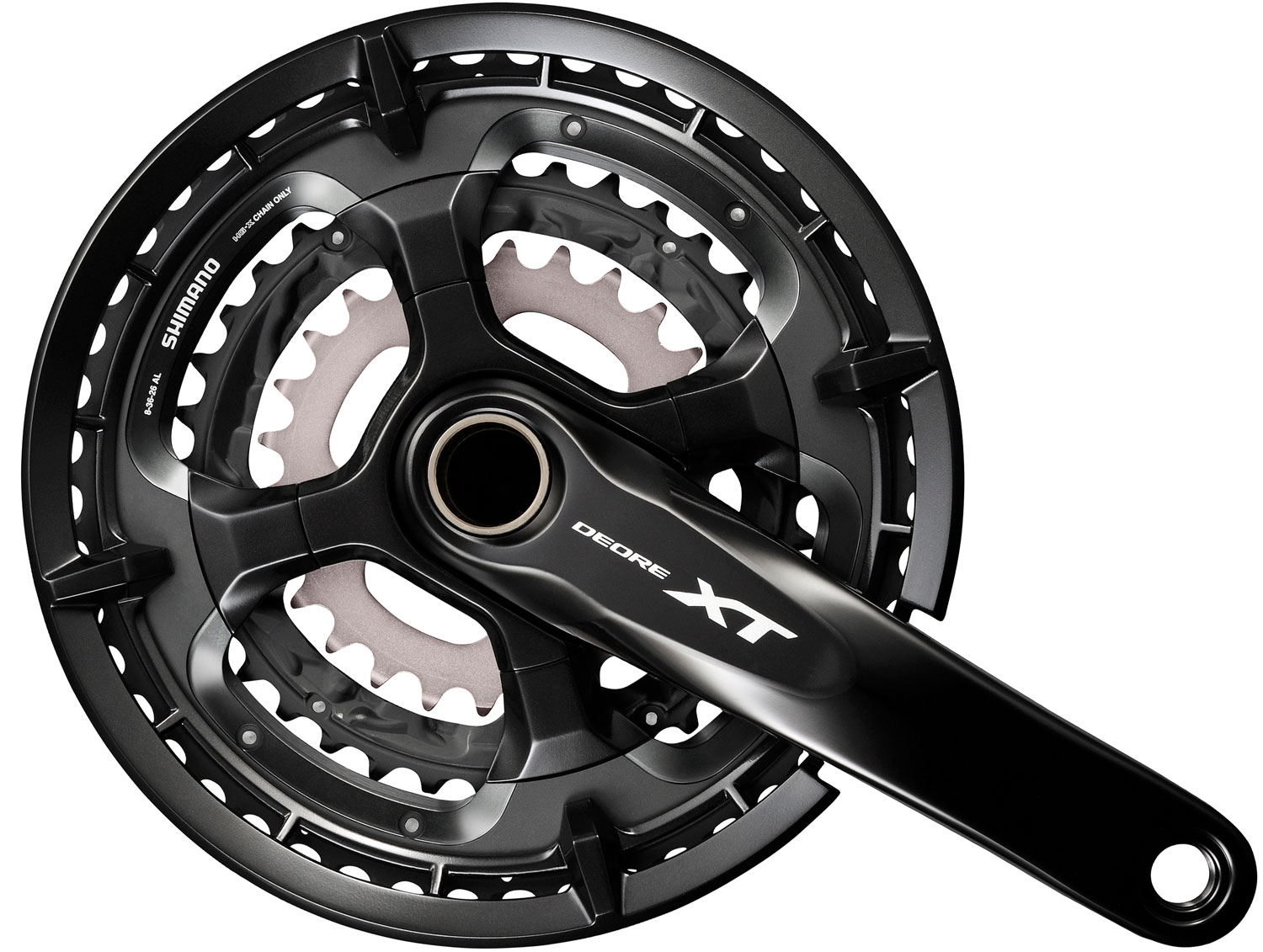 Manivelle Shimano Deore FC-T6010 3x10 Vitesses - Pédalier Trekking 48/36/26 Dents NEUF