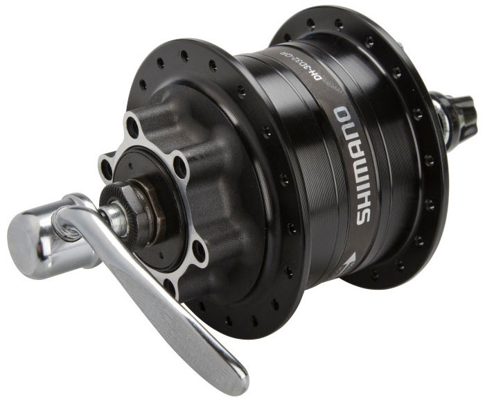 Shimano DH-3D32 Disc 6 trous dynamo dans le moyeu 32 trous