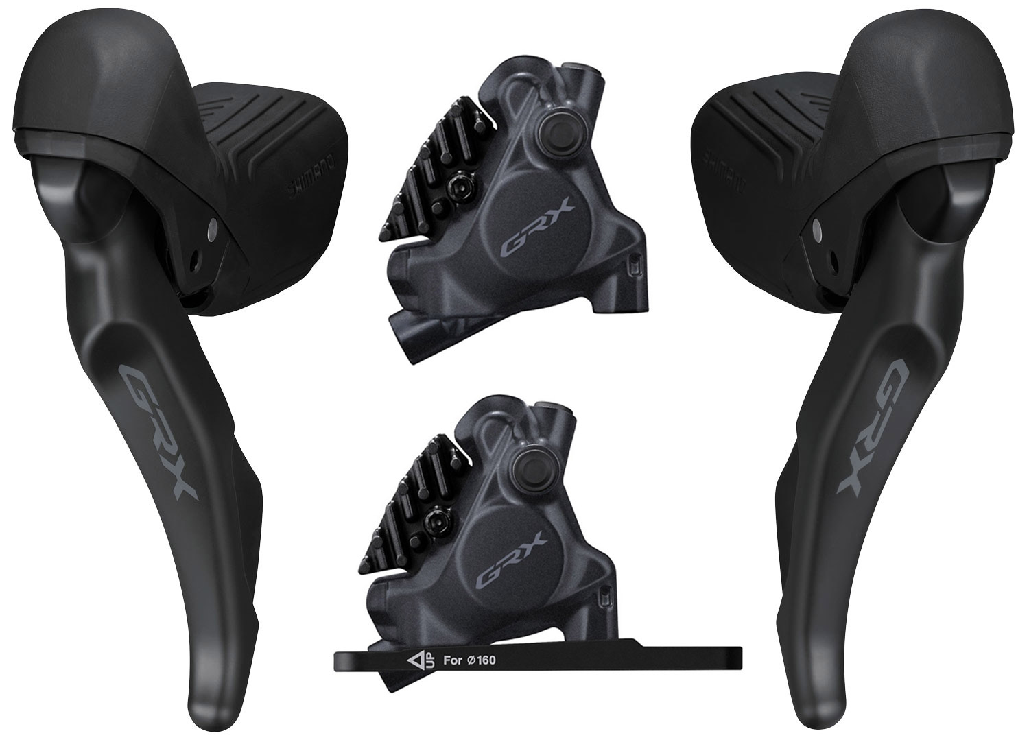 Shimano GRX ST-RX820+BR-RX820 2x12-speed Disc Brake Set Disc Brake