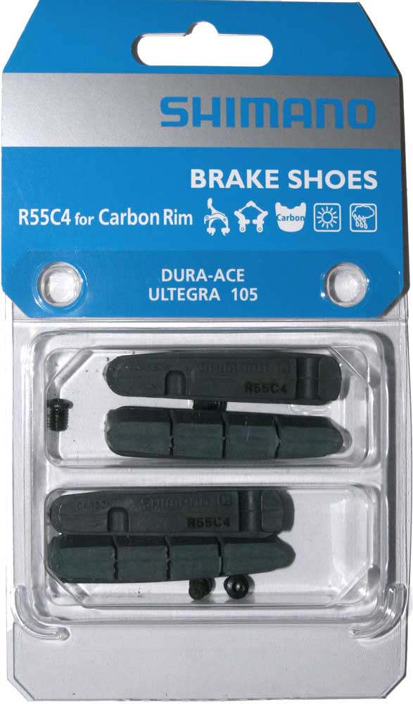 Shimano R55C4 Bremsbeläge Carbon Felgen - 2 Paare