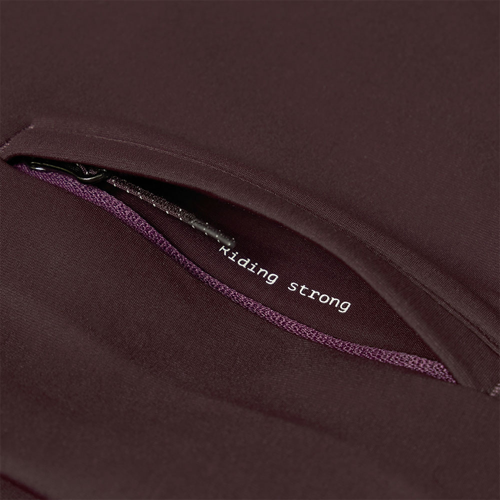 Loop Ride - Damen MTB Langarmtrikot Black Cherry