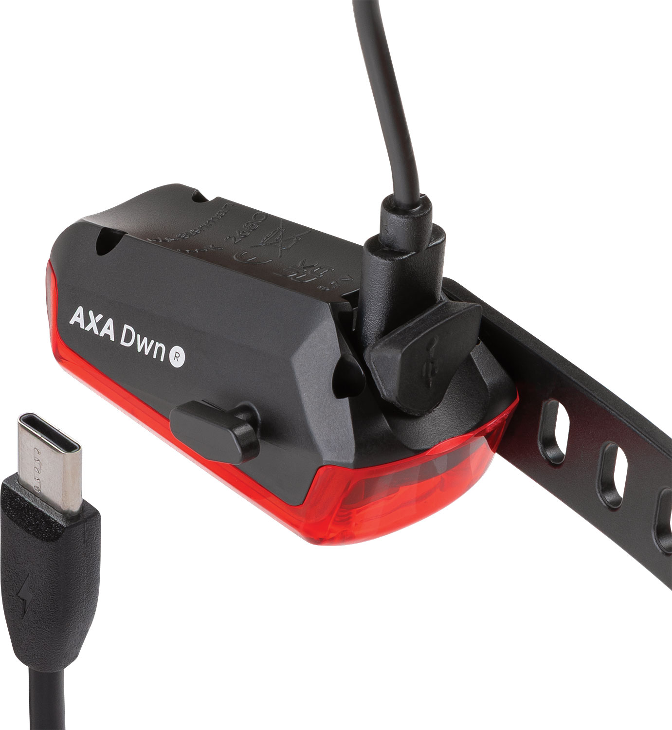 Feu arrière USB Dwn avec feu stop et batterie remplaçable