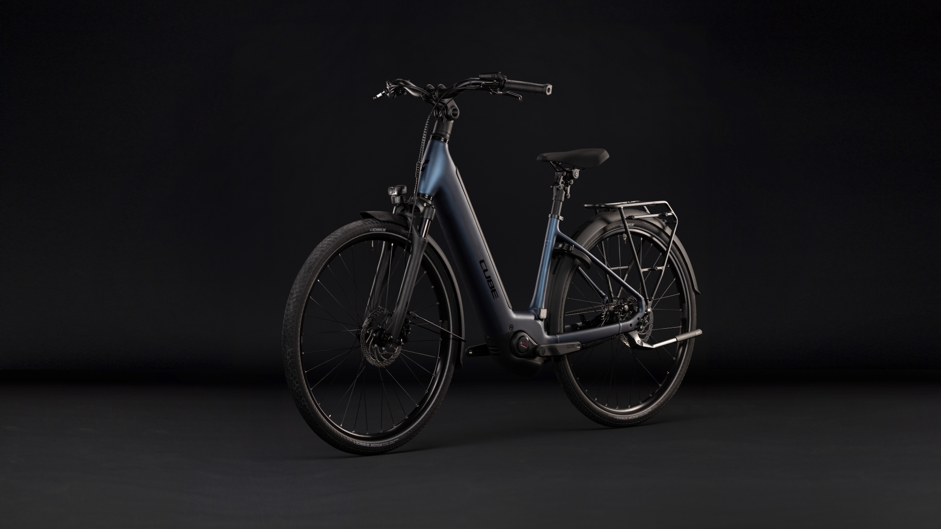 Supreme Hybrid Deluxe ONE 600 azul marino-negro-negro, de fácil acceso