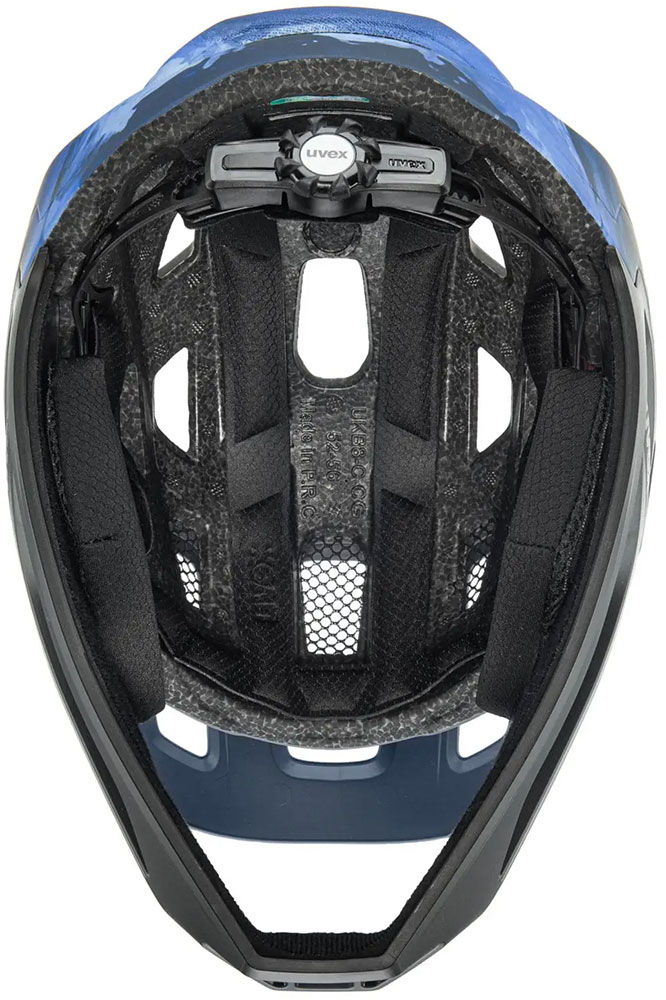 react jr - Casco integral juvenil azul crepúsculo mate