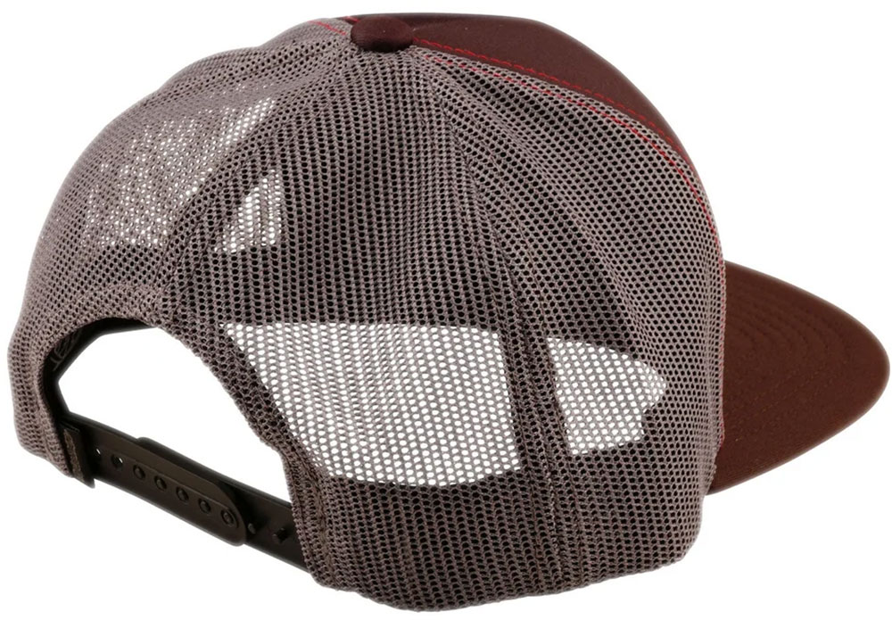 Trucker Snapback Peace Out - Gorra Chocolate