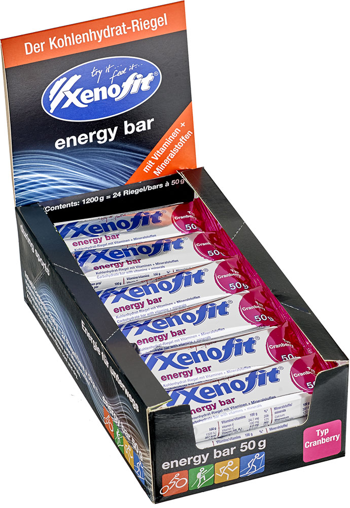 Energy Bar 24x50g Box MHD 01/27