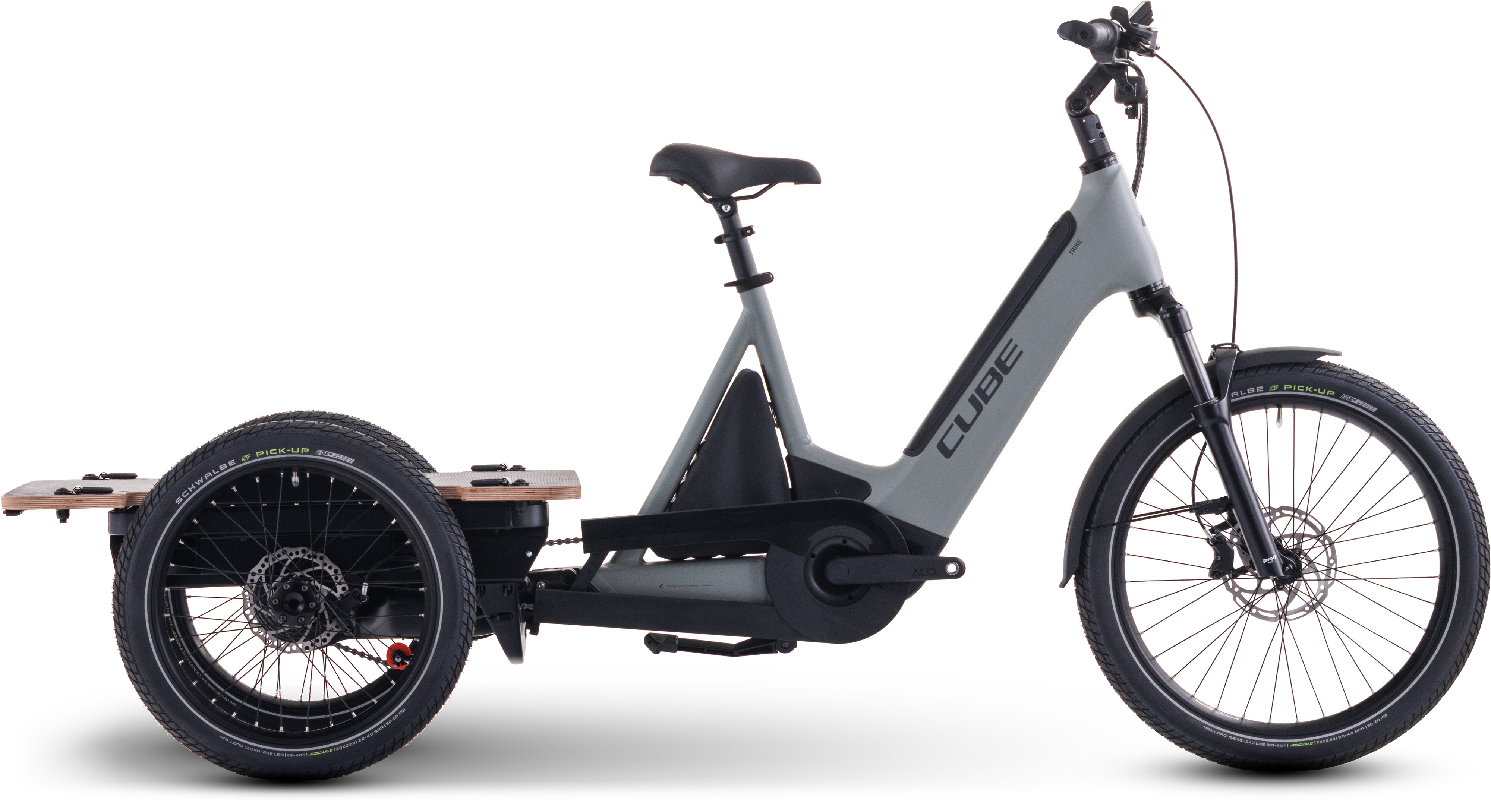 Trike Flatbed Hybrid 750 swampgrey´n´reflex