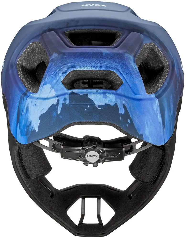 react jr - Casco integral juvenil azul crepúsculo mate