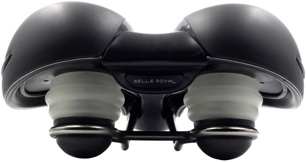 Selle De Vélo Confort Selle Royal Respiro - Marron - Fabriquée En Italie