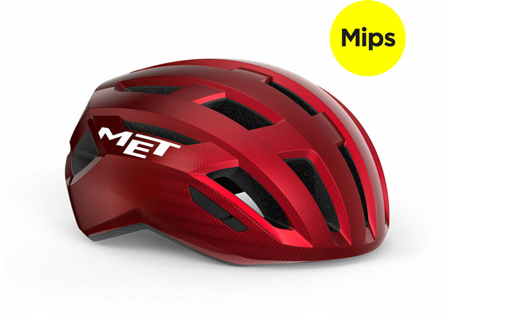 Vinci Mips red metallic/glossy - Casque de vélo de course