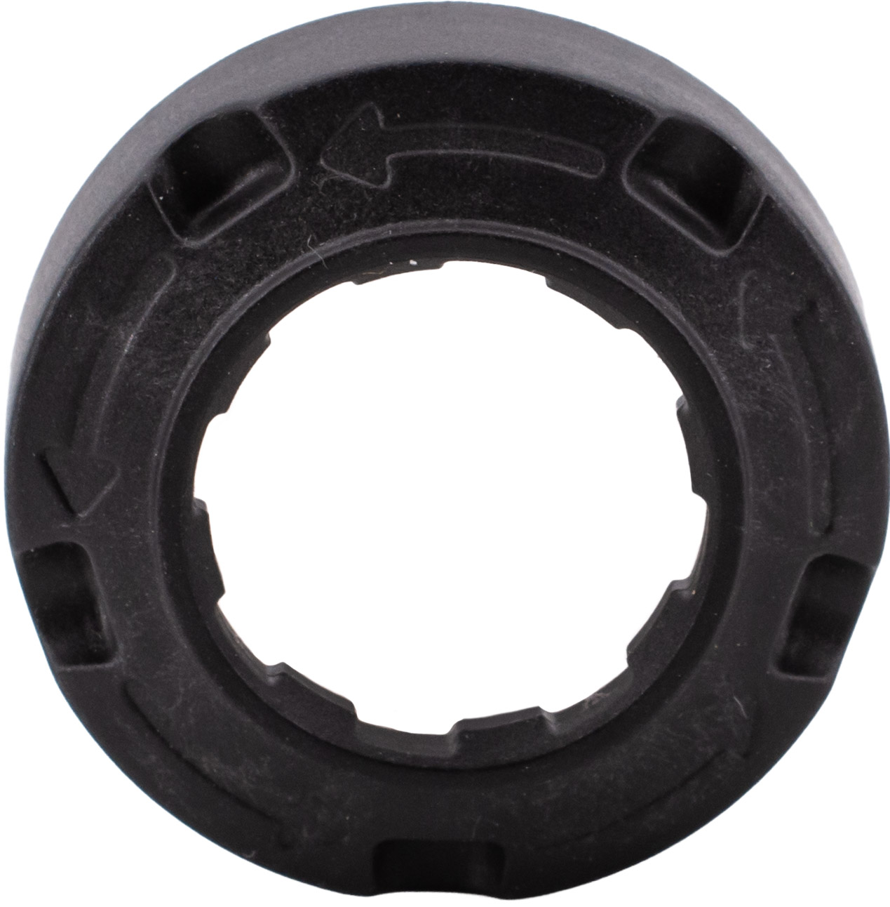 Tapa final carretera izquierda negro TOP-DEAL