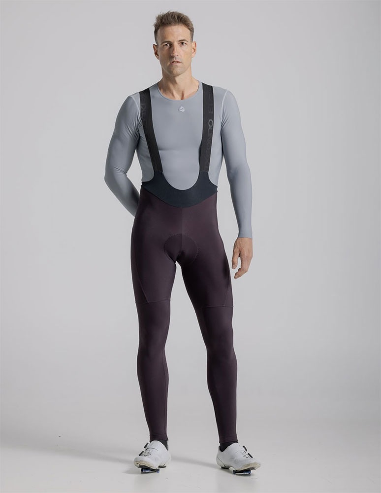Culote Kom Thermo - Pantaloncini da ciclismo con fondello Eggplant