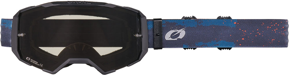 B-22 Paint - Goggle blu/arancione