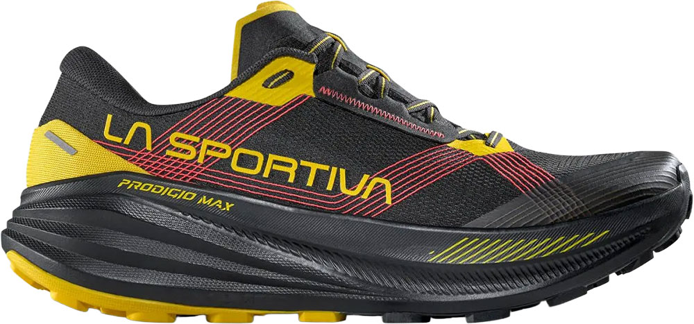 Prodigio Max - Zapatillas de trail running Negro/Amarillo