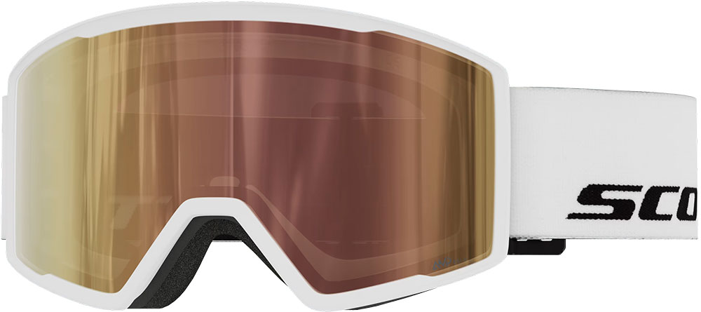 Trace Pro AMP LS Cinnamon Chrome - Ski Goggle White