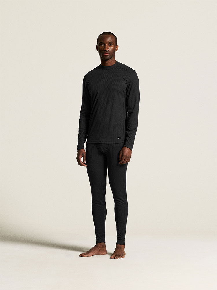 Baselayer Set - Conjunto de ropa interior técnica negro