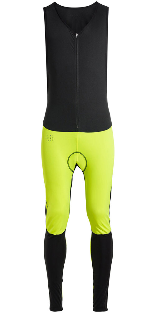 Mallas con tirantes Posta Warm, amarillo neón
