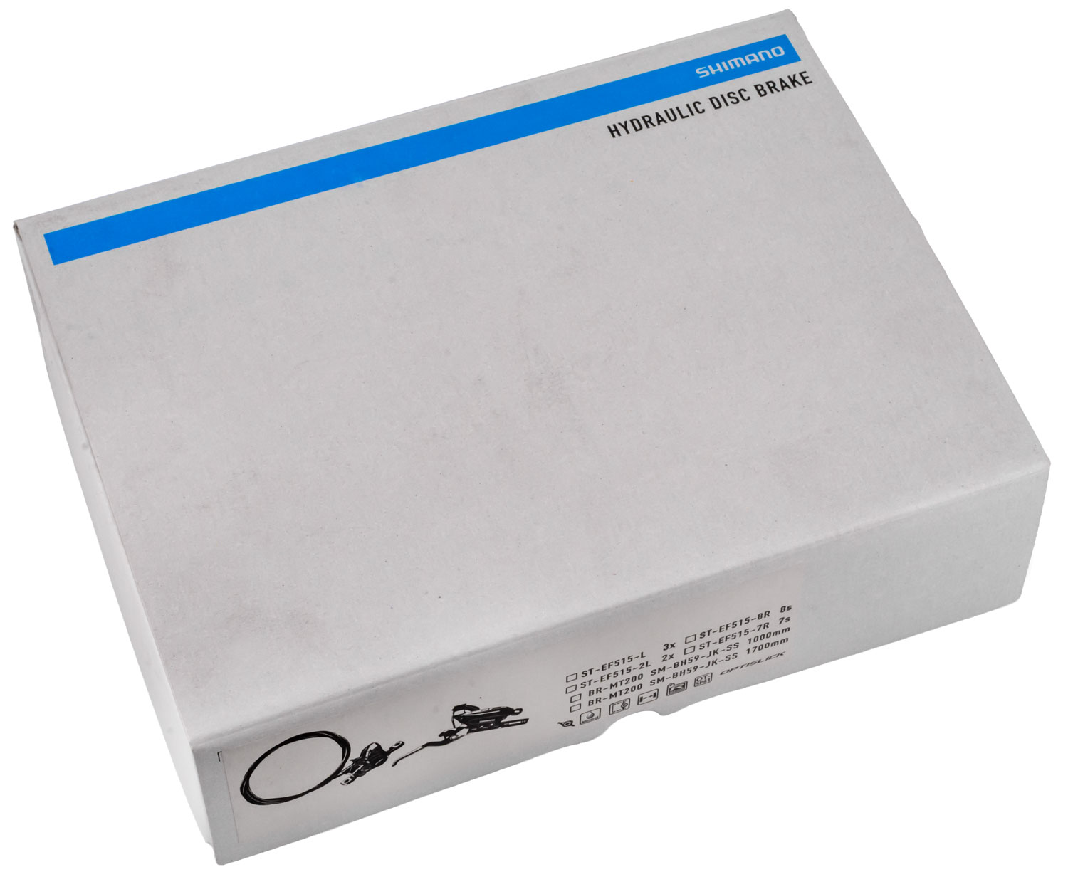ST-EF515+BR-MT200 Freno a disco anteriore a 3 pistoncini