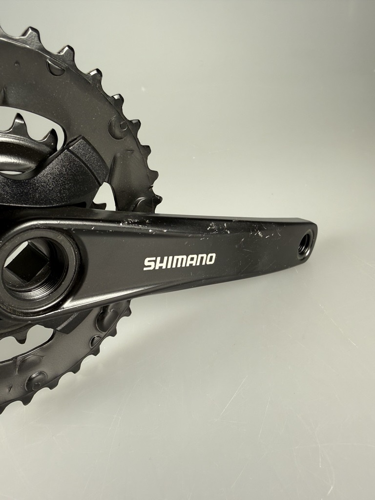 SECOND-HAND / FC-MT101 2x9-speed square-shaped crankset 36/22 