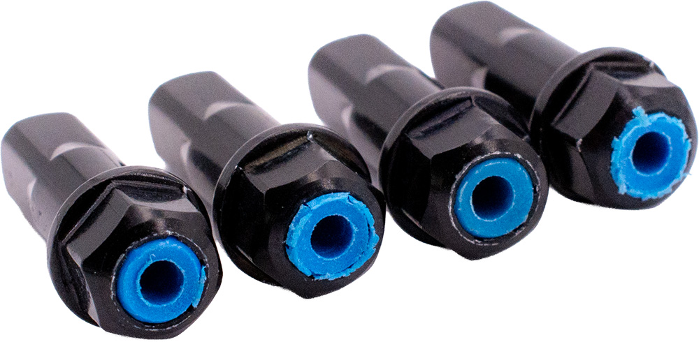 Juego de radios rueda trasera Racing Quattro Carbon lado motor