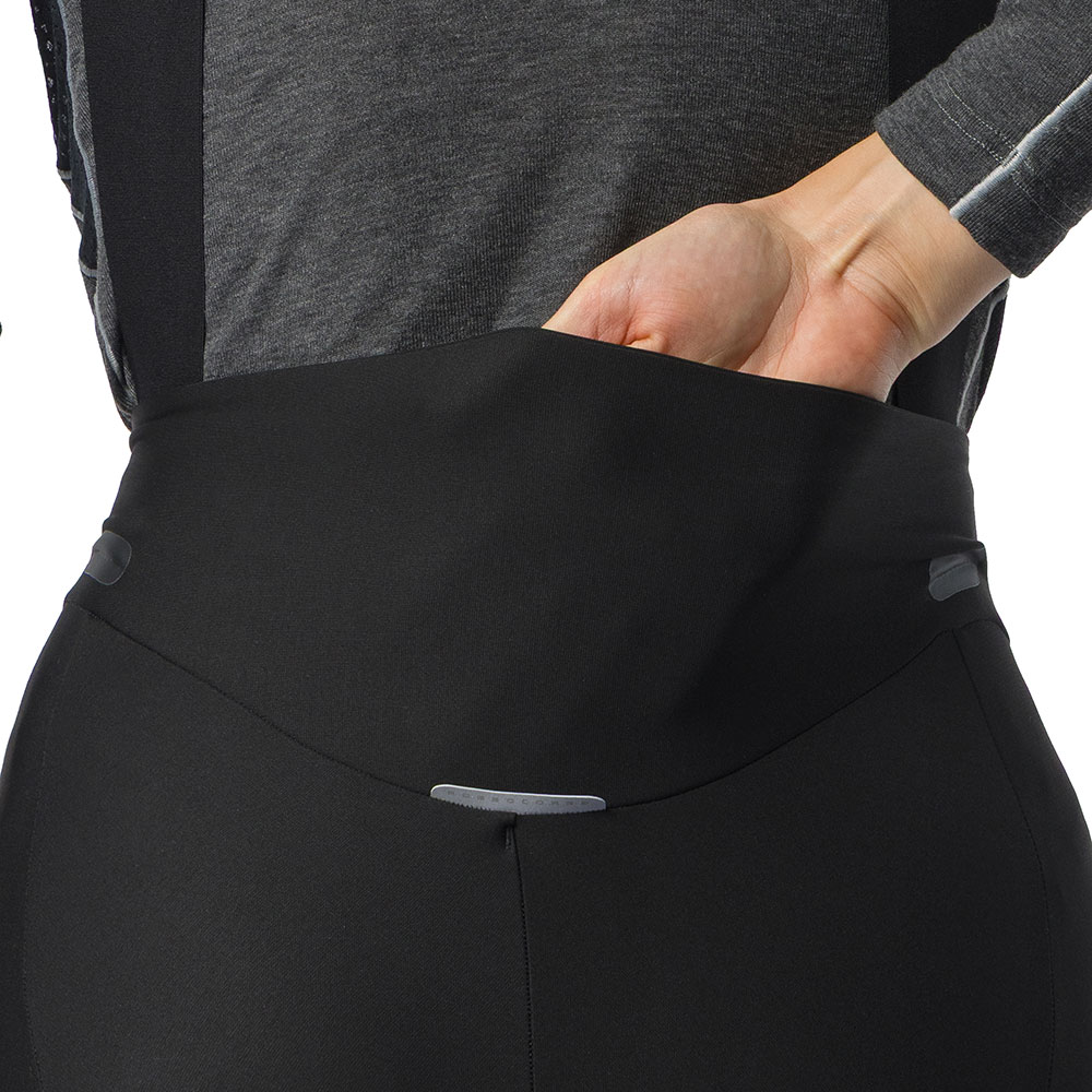 Sorpasso Pro DT - Damen Trägerhose mit Polster Black