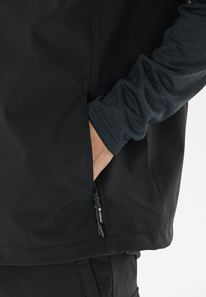 Lango - Gilet softshell noir