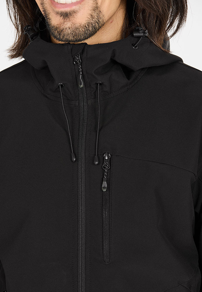 Rodney V2 W-Pro 8000 - Softshelljacke Black