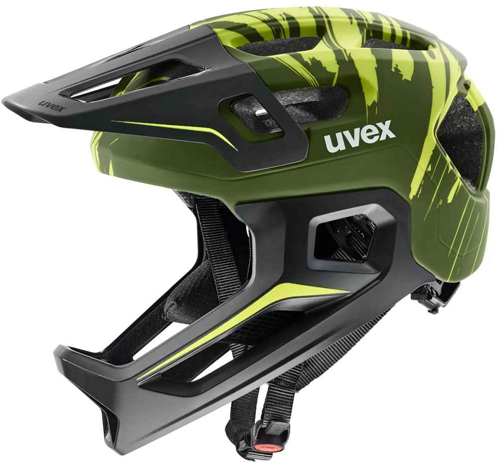 react jr - Casco Integral Juvenil Oliva Oscuro Mate